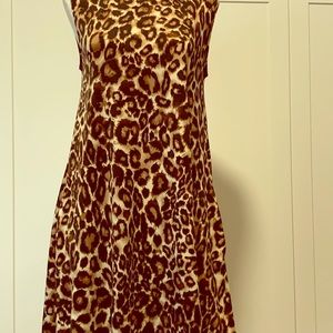 Easy breezy animal print dress
